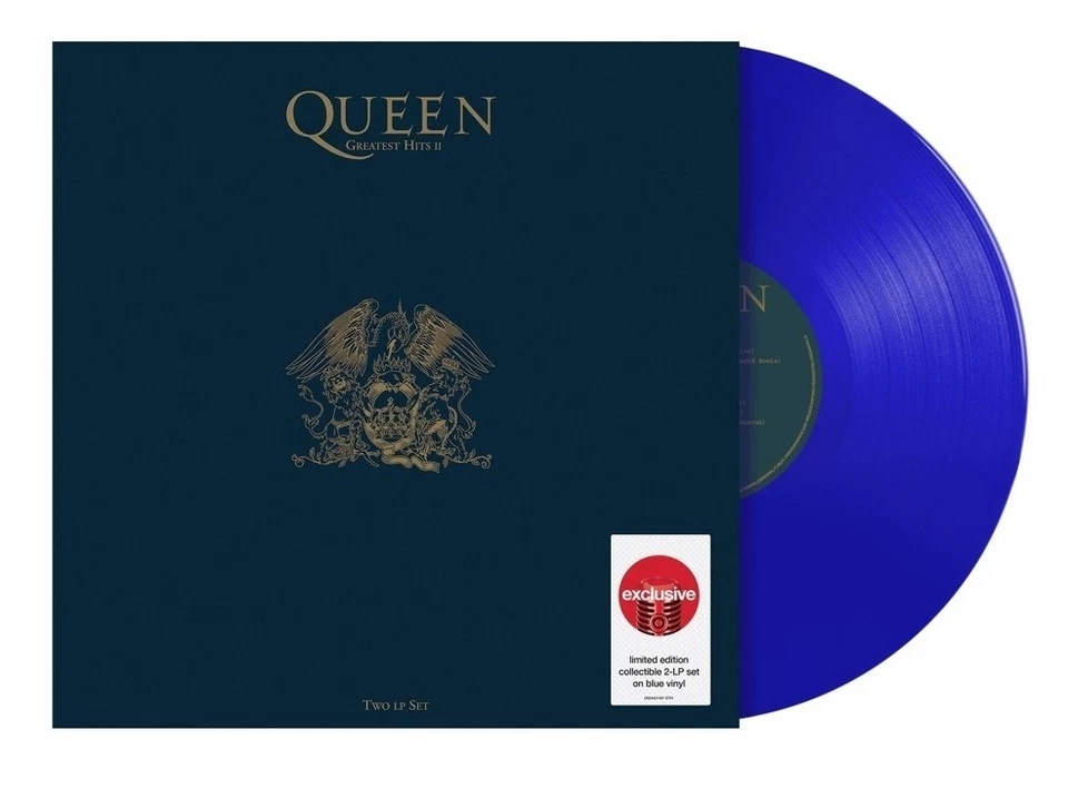 Queen - Greatest Hits 2 II 2LP Blue Vinyl Exclusive Limited NEW - Image 2 of 4