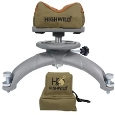 Shooting Rest Front Rest Gun Rifle - Height Adjustment -With Front&Rear Rest Bag