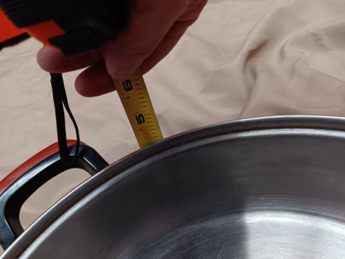 Nutri stahl nutrithermic compact base 24 element stainless steel jumbo skillet - Picture 18 of 18