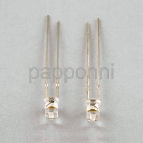 Overdrive XF3S (2) Front LED 3mm White Classic for Lighting kits - Picture 1 of 3