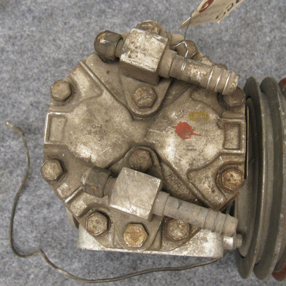 1960's York AC Compressor Pump M 0993532 F2C9R-16796 1960's York AC Compressor Pump M 0993532 F2C9R-16796