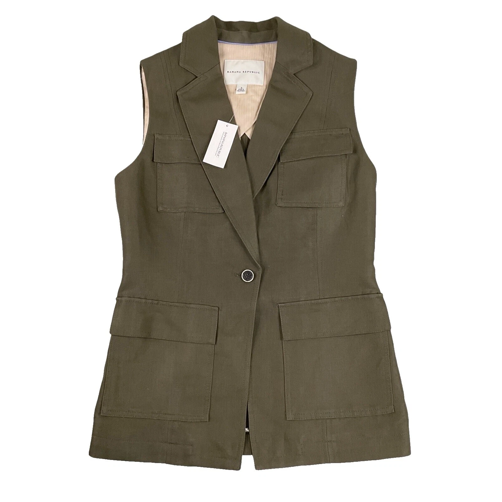 Chalecos sólido para mujer Banana Republic