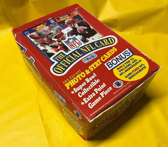 1989 Pro Set FOOTBALL Cards SERIES 1 Wax HOBBY Box of 36 Packs