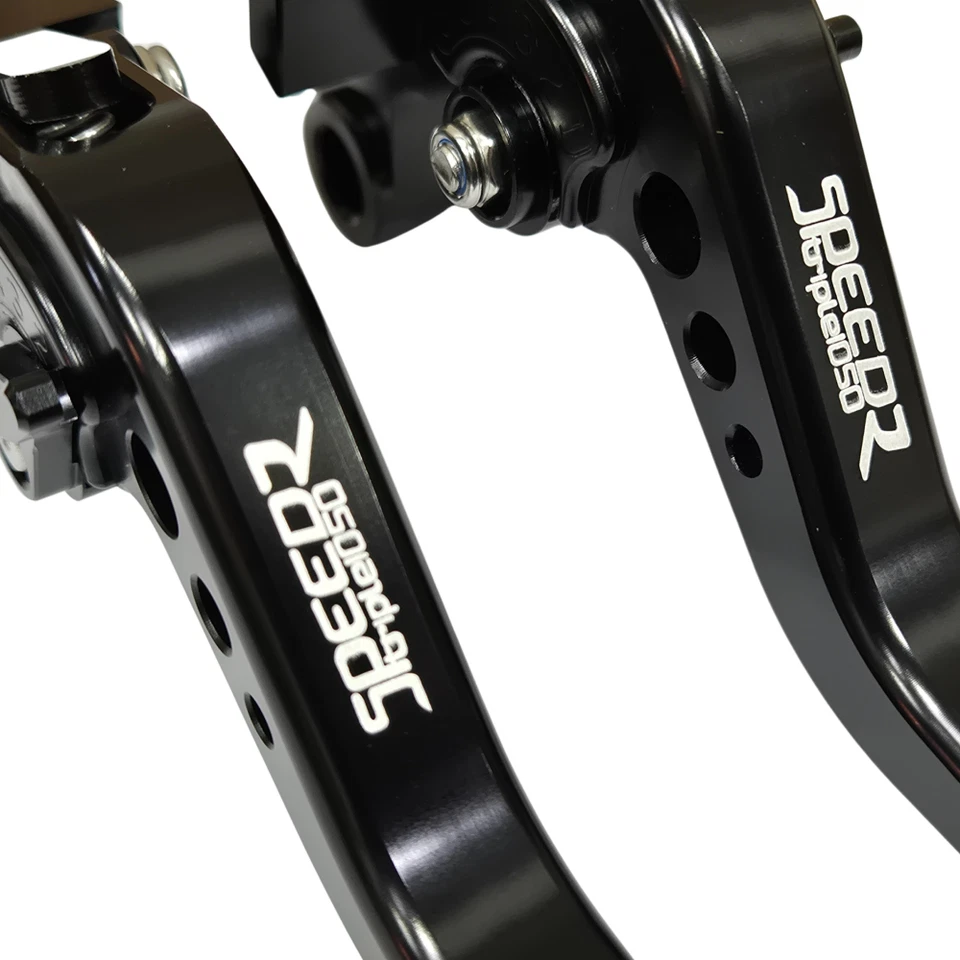 Palancas cortas negras de embrague y freno - Triumph Speed Triple 1050 R/S 2016-2020 Foto 3 de 4