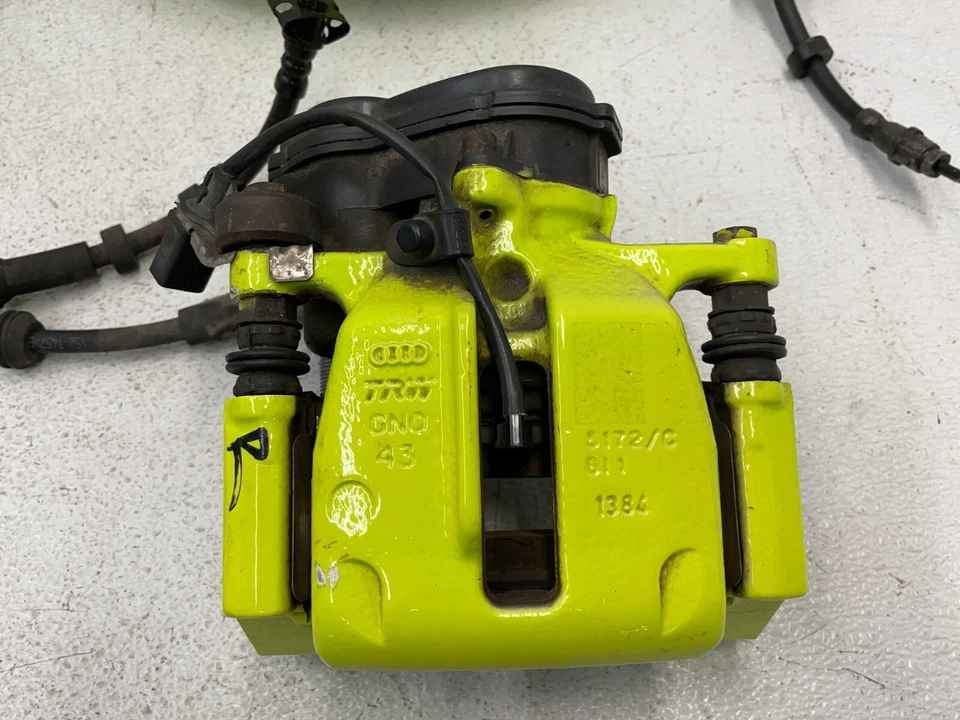 15 16 17 Porsche Macan Front Rear Brembo Brake Caliper Set Green 1568 OEM - Image 4 of 4