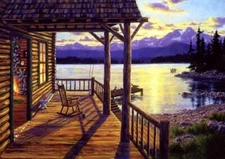 Southwest Sunset - Tree Free Greetings - 10570