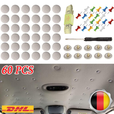 60er Dachhimmel Reparatur- Set Auto Dachhimmel Reparatur Knopf Kfz Reparaturn DE
