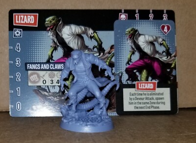 Zombicide Marvel Zombies LIZARD Super Hero Kickstarter Exclusive Promo