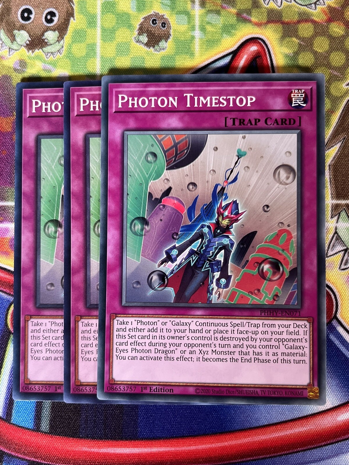Yugioh Photon Timestop PHHY-EN071 Playset 