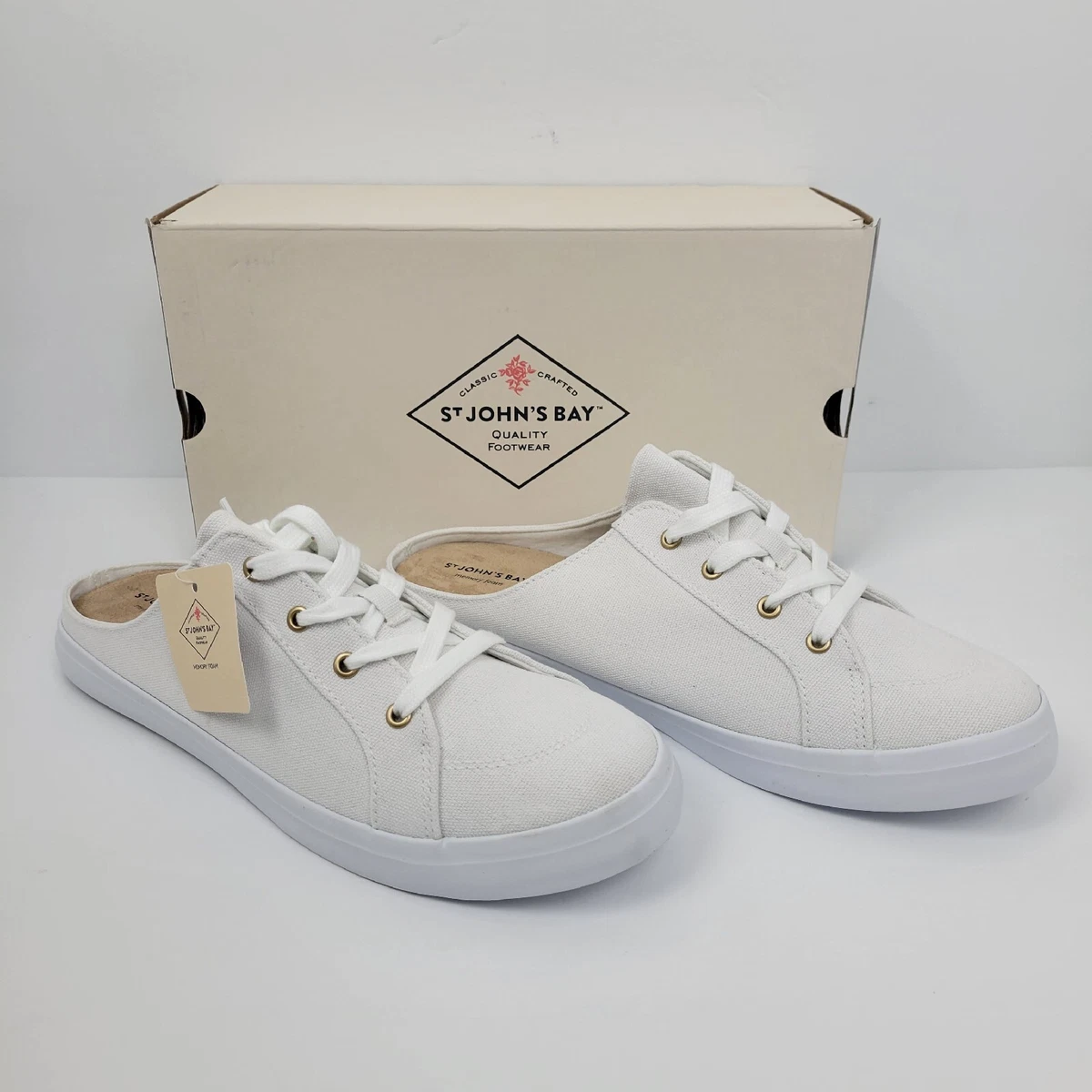 The bay hotsell white shoes