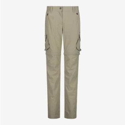 Campagnolo Tuta Camoscio Donna CMP Pantaloni Donna Zip Off Con