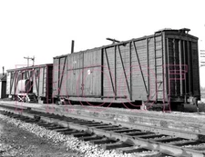 Canadian National Railways (CNR) Converted Office from a Boxcar - 8x10 Photo
