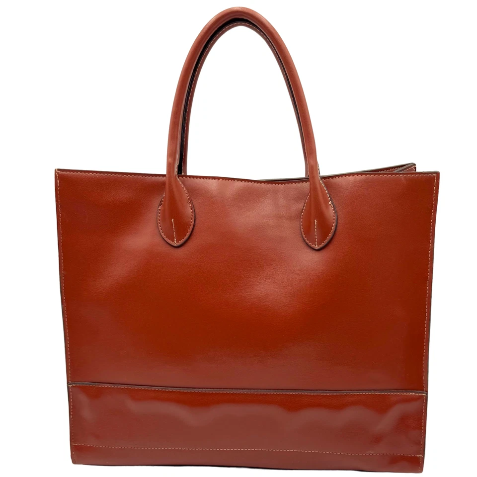 Bolso de Mano Mondani New York Vintage Mujer Vegano Cuero Simulado Ejecutivo Foto 3 de 4