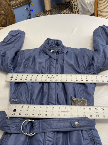 Bogner VTG Blue One Piece Snow Bib Ski Snow Suit Size 10 - Picture 12 of 14