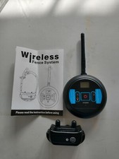 Wireless Electric Dog Fence Pet Containment System Shock Collar For 1/2/3 Dogs