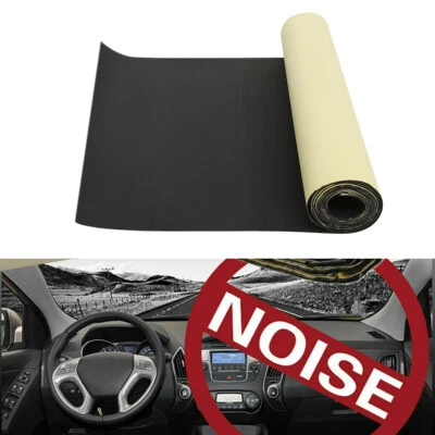 MIRROR-SPECIALIST 3MM Self-Adhesive Car Sound Proof Deadener Mat Heat Thermal Insulation Foam Mat