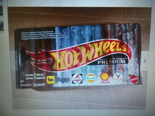 Hot Wheels Premium Vintage Oil Box Set-Factory Sealed in Shipper