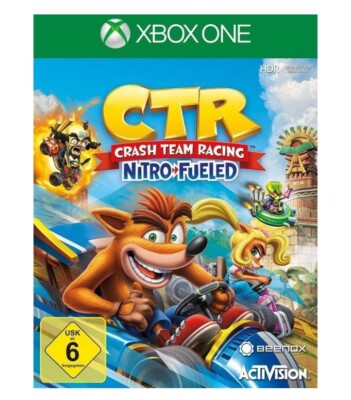 XBox CTR CRASH TEAM RACING USK:06 Xbox - Zustand: Neu