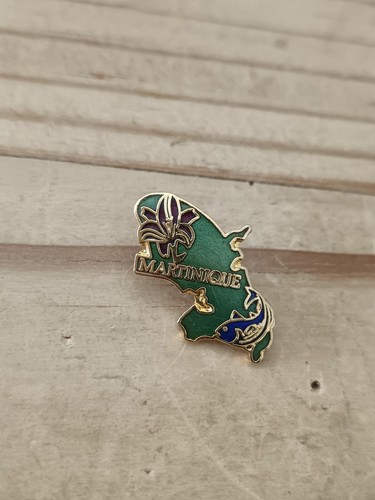 Pin's Pins Pin Enamel 20 France Département Outre Mer "MARTINIQUE" - Picture 3 of 5
