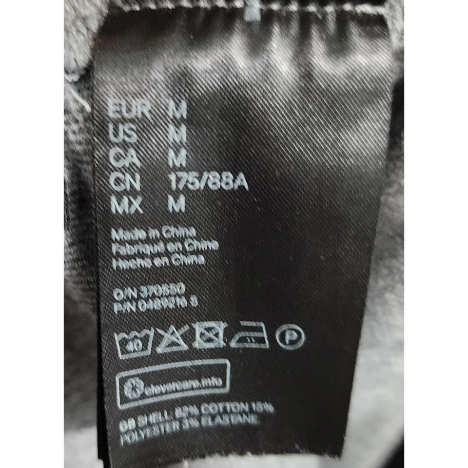 Pantalones Cortos de Sudadera H&M Longitud Media Calce Regular Gris Mezcla de Algodón Para Mujer Talla M Foto 4 de 4