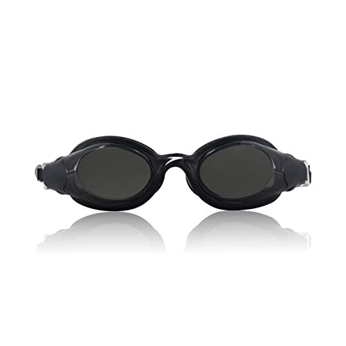 Speedo Black Smoke Safety Glasses Hydrodynamic Design for Swim and Beach Use - Picture 2 of 4