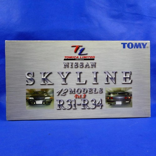 Tomica Limited Nissan Skyline R31 to R34 Set of 12 Takara Tomy 1/64 scale Used - Picture 6 of 10