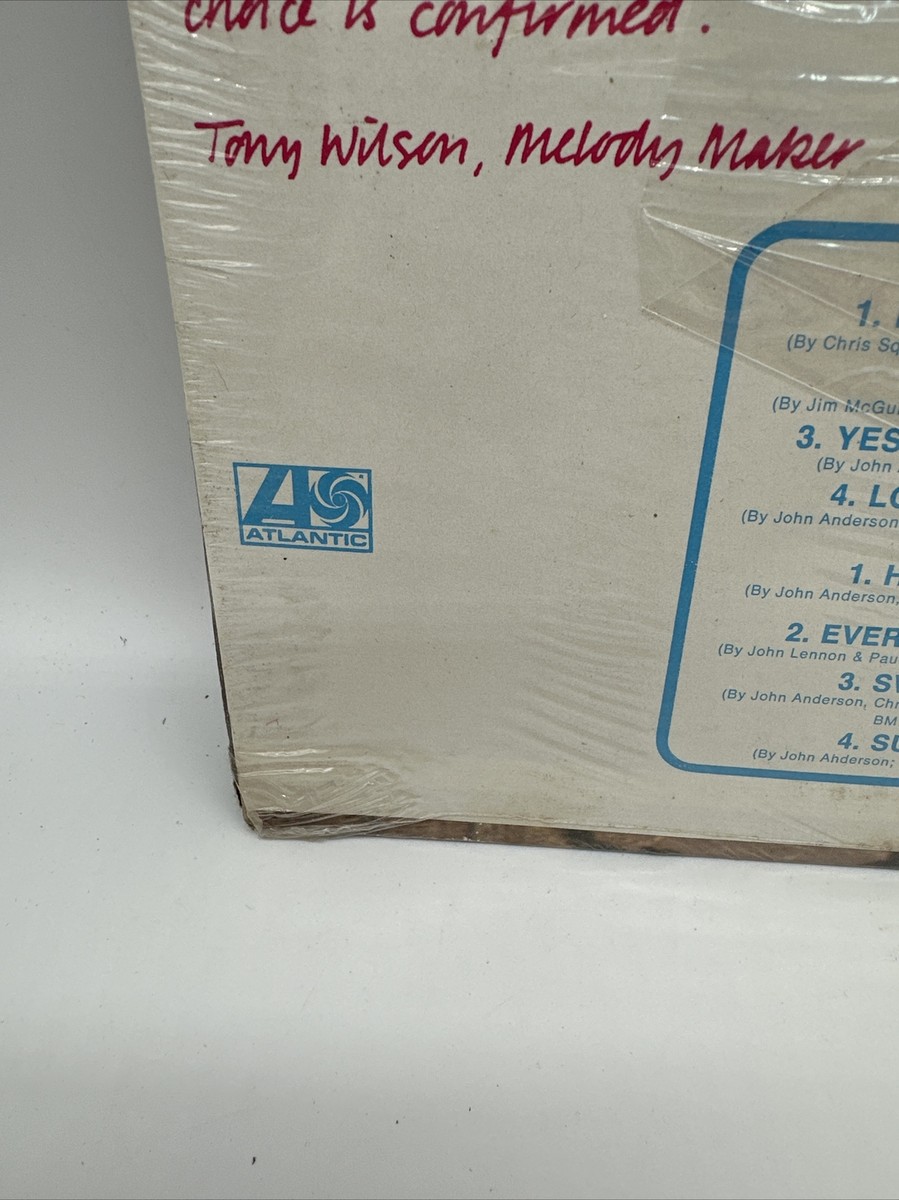 Vintage 1969 YES Band Self-Titled 1st Album Record- FACTORY SEALED