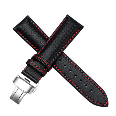 21mm Leder Uhrenarmband Zweiteilig Für MOVADO Series 800 Chrono 606576, 2517