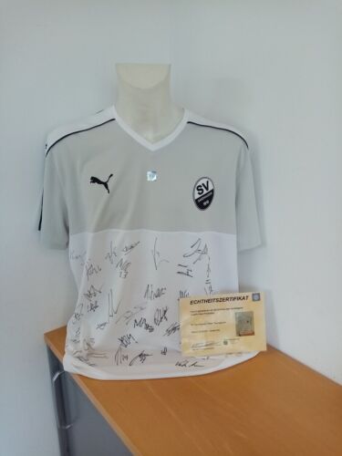 SV Sandhausen Trikot 16/17 Teamsigniert Fußball Autogramm Puma Unterschrift 3XL