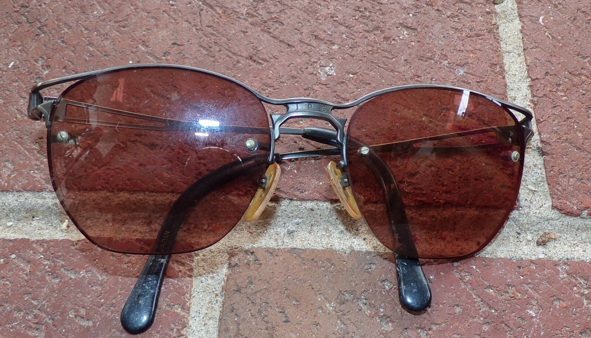 Jean Paul Gaultier JPG Vintage Rimless Eyeglasses Frames- made in