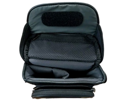 Case Logic Compact Camera Case 2 Zip Compartment With Handle Black 8-in - Picture 2 of 6