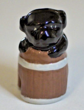 Pie Bird Pug or Bulldog in Barrel Piebird Made in USA by Nancy Davis