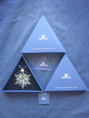 美品 未使用 SWAROVSKI クリスマス オーナメント 2006 クリスタル s-l400.jpg