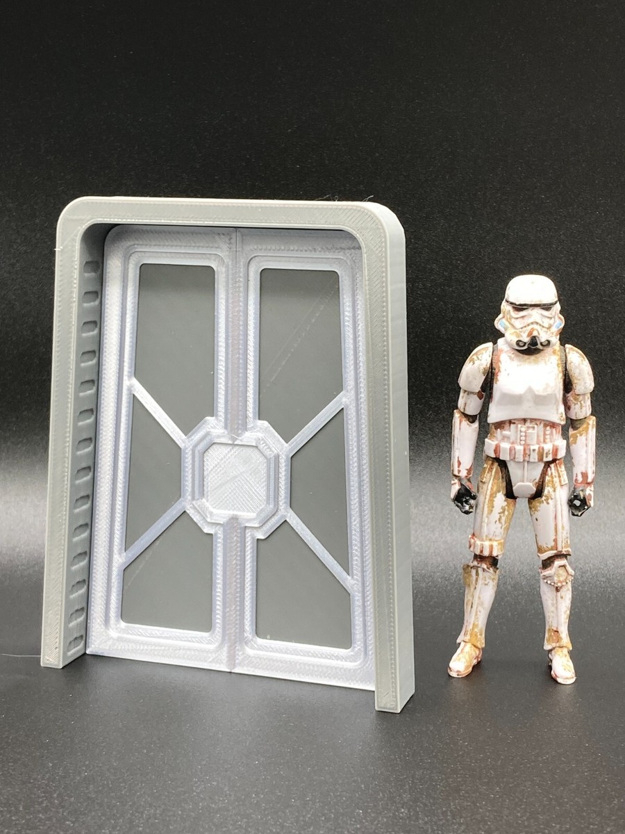 CUSTOM SCI FI DOOR for 3.75