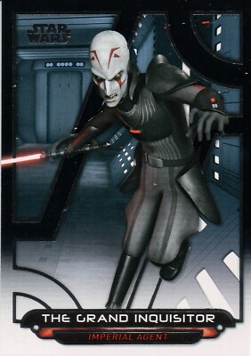 Star Wars Galactic Files 2018, The Grand Inquisitor Short Print Base Card REB-7