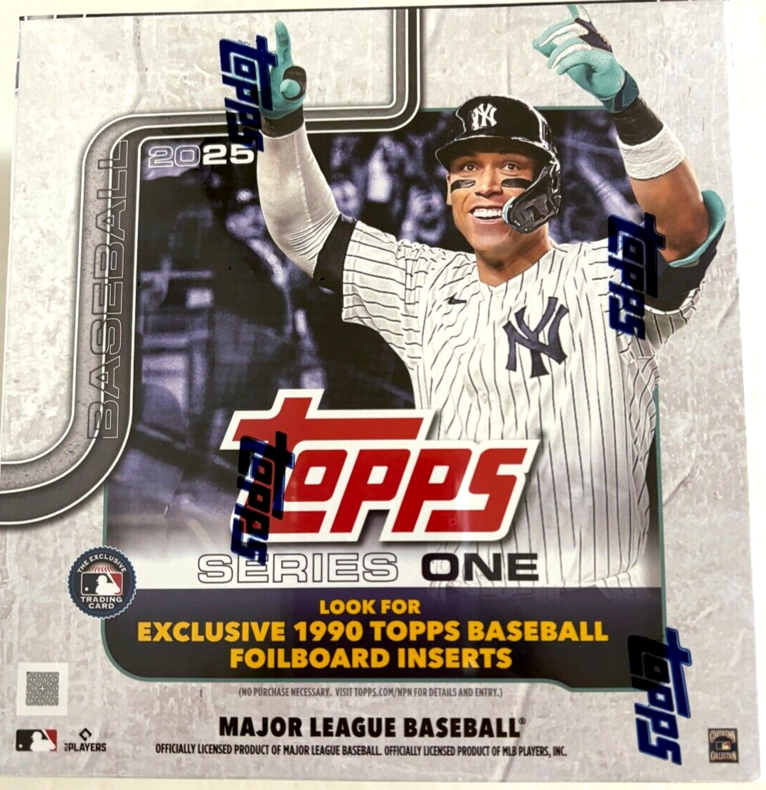 10箱 Topps MLB-SERIES 1 2025 MEGA BOX SE Amazon.com: 2025 Topps Series 1 Baseball - Factory Sealed