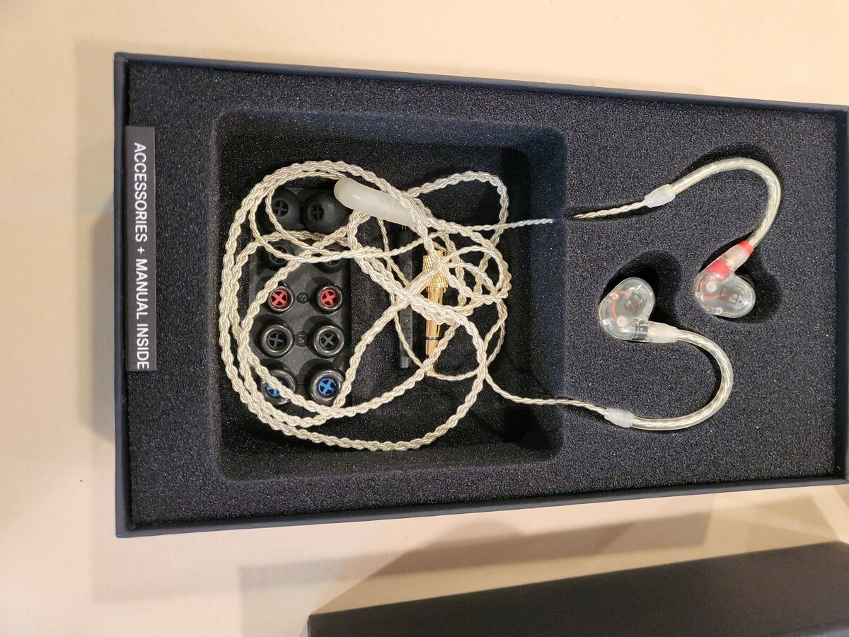 Sennheiser IE 500 PRO In-Ear Headphones Monitoring Systems Clear