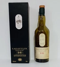 Lagavulin 16 Year Islay Single Malt Whisky - Empty Bottle and Box