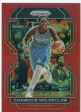 2022 Panini WNBA Prizm CHAMIQUE HOLDSCLAW #116 RED PRIZM #175/199 DREAM