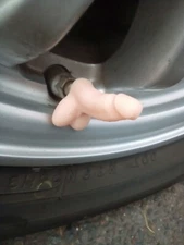 PENIS Valve Stem CAP  qty (4) DICK Wheel tire Prank Gift