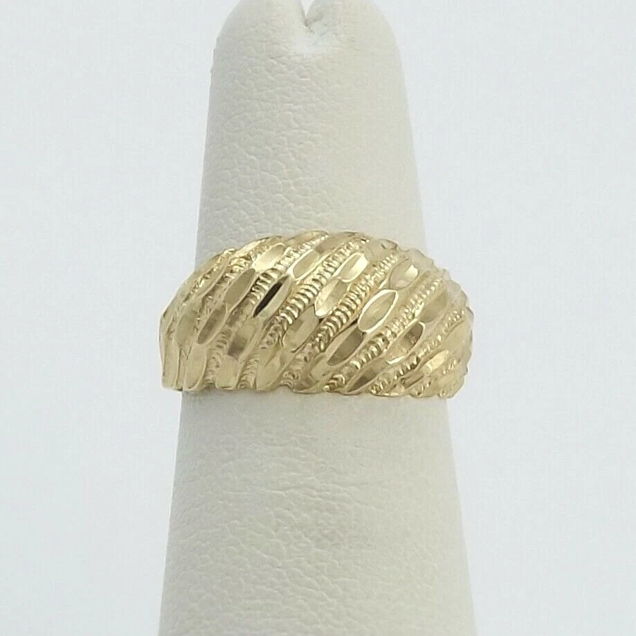 14k gold 2024 shrimp ring