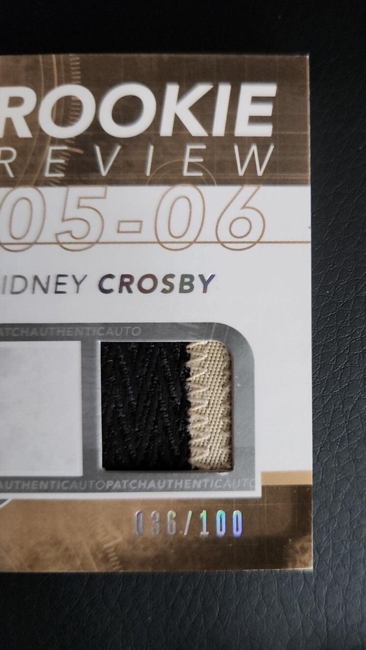 Sidney Crosby Auto /100 Rookie Review 200506 eBay