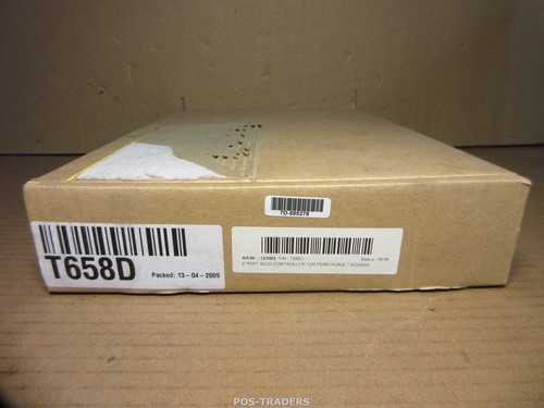 Dell T658D double port iSCSI Raid Controller Module For Powervault Md3000i NEUF - Photo 4/5