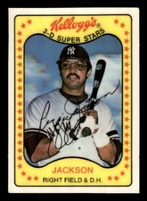 1981 Kelloggs Baseball #3 Reggie Jackson NM