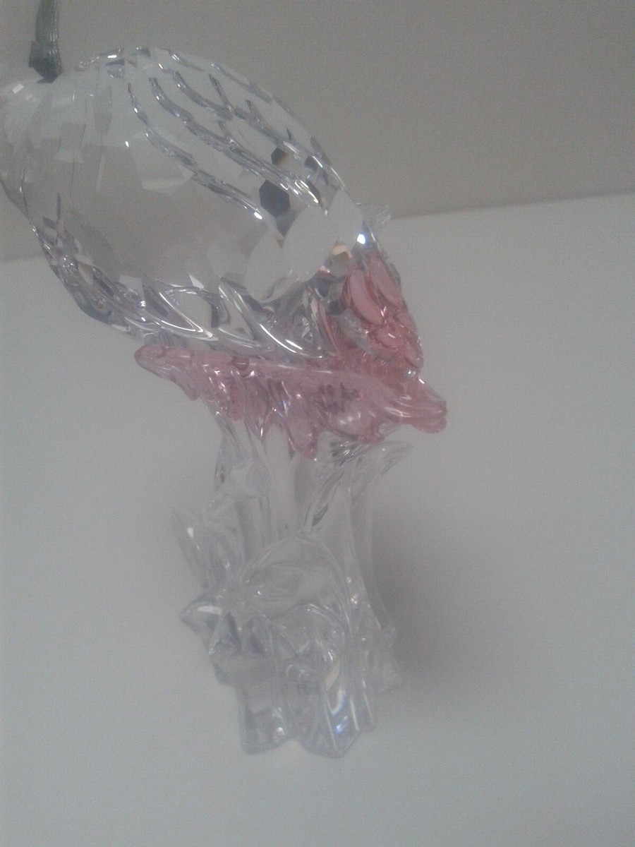 Swarovski Crystal PINK FLAMINGO 289733 Feathered Beauties Boxed