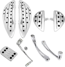 Chrome Motorcycle Floorboards Set (Harley Davidson)