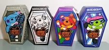 Deddy Bear Plushes Series 3, Lot of 4, Skidmark, Doodlebear and More, NEW