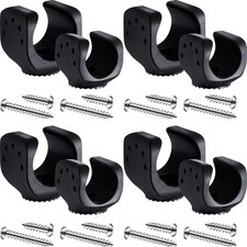 8 Pieces Flashlight Mounting Brackets with Screws Versatile Clip Mount for LED F