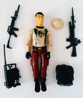 GI JOE CUSTOM Black Major BM Vintage Style JOE TROOPER Action Figure