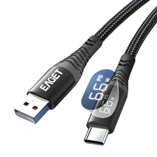 Eaget Charging Cable 6.6ft USB A to USB C Cable for Samsung Galaxy S10 S10/LG/V3